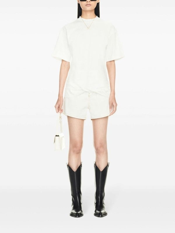 Off - White Small Arrow Twist Tshirt - Supplied FashionOff White