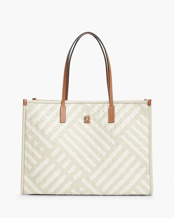 Tommy Hilfiger TH City Womens Tote Bag - Neutral Mix