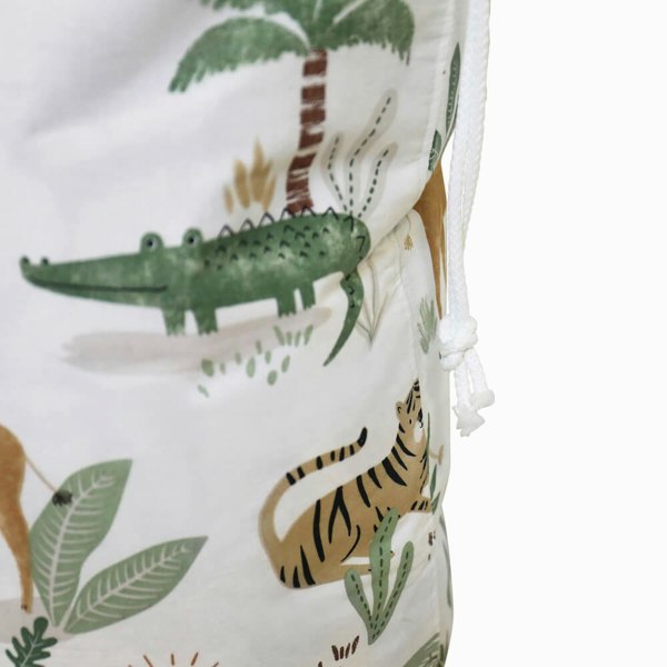 Jungle Safari Toy Storage Bag - Happy Linen Company