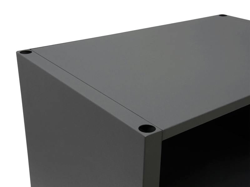 OKO S3/S4 Bio Ethanol Stove Log Store in Charcoal Grey
