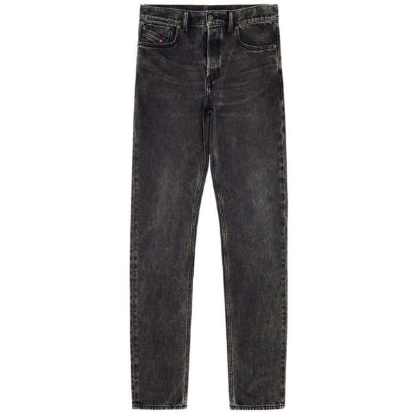 Diesel Mens D-Sark Washed Jeans - Black - 