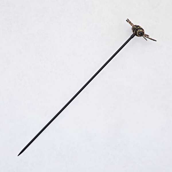 Paper High Recycled Metal Bee Garden Stake