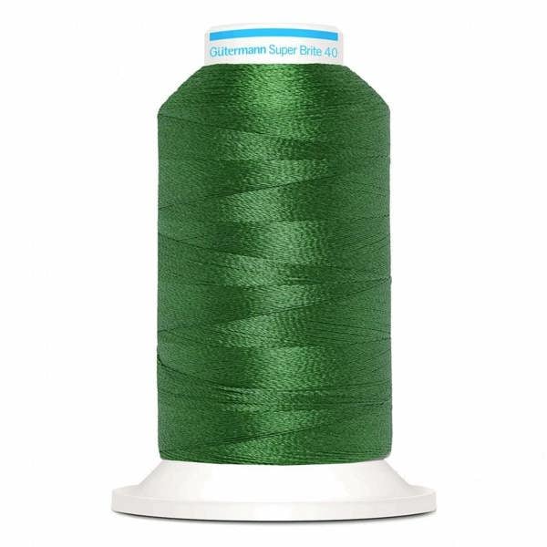 Gutermann Super Brite Polyester 40 Embroidery Thread 1000m Polyester Thread Suitable For Embroidery