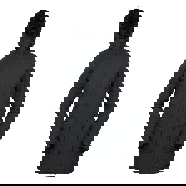 Mountain Warehouse Womens/Ladies Ranger Water Resistant Padded Parka - Black