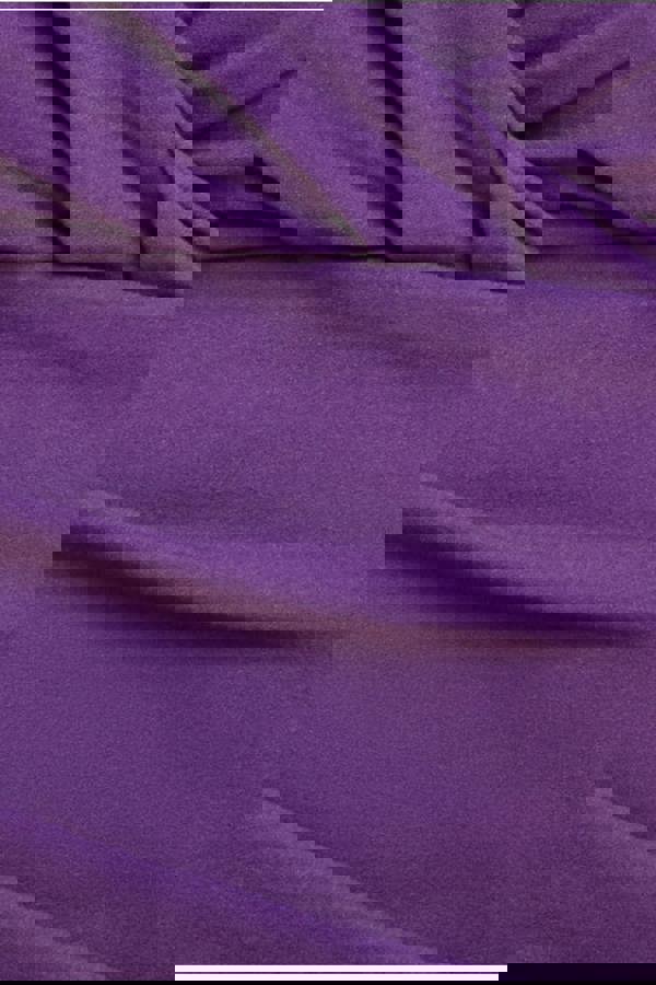 Scuba Bardot Pleated Midi Dress - Purple DR4135P