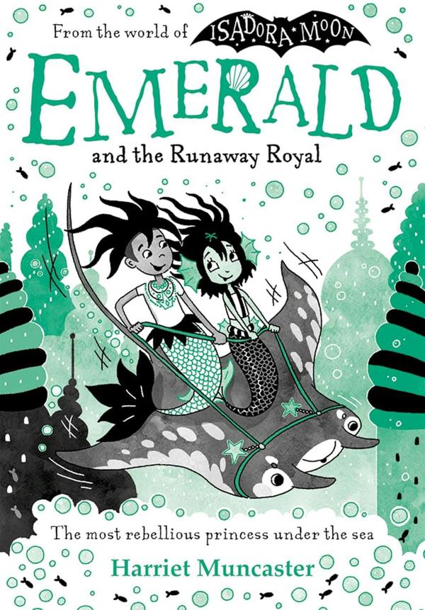 World of Isadora Moon Emerald Series 6 Books Collection Set – (Magic Shell, Lost Treasure, New Arrival, Sea Dragon, Sea Sprites, Runway Royal)