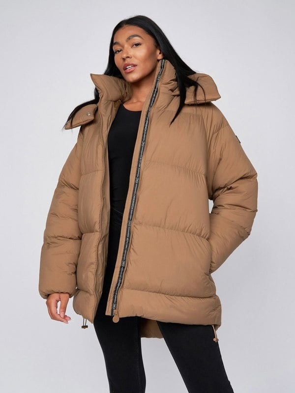 Crosshatch Ladies Lyanna Jacket Camel