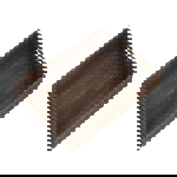 Dark Wooden Tray
