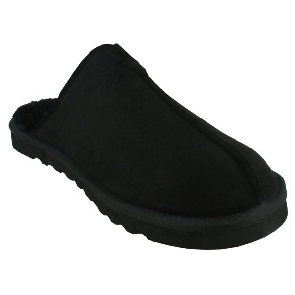 Skechers Mens Skechers Memory Foam Vegan Open Back Slippers Palco 66094