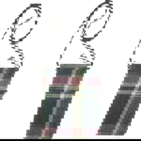 Earth Squared Sling Crossbody Appliqué Bag – Tree Countryside Tweed Design