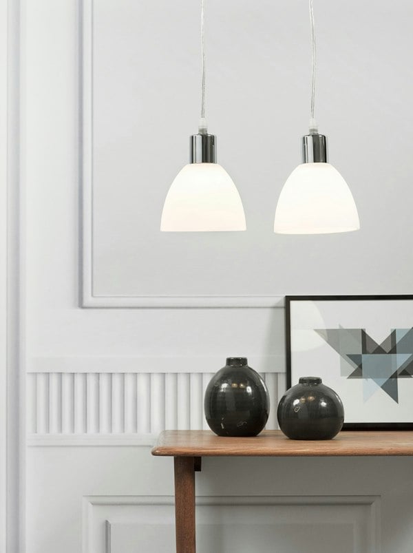 Nordlux Ray 2-Kit | Ceiling pendant | Chrome