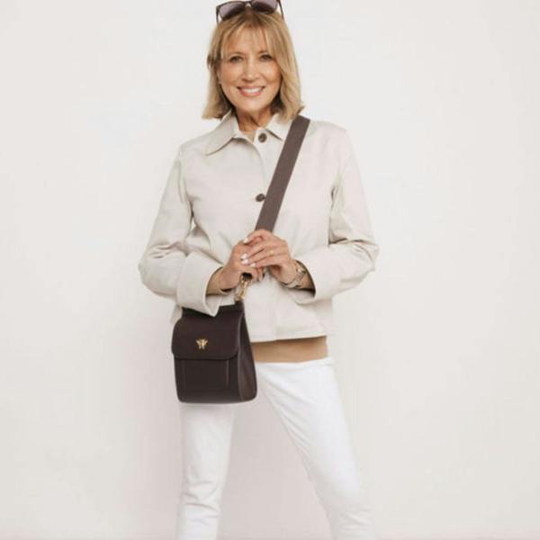 Alice Wheeler Crossbody Bag with Bee Detail