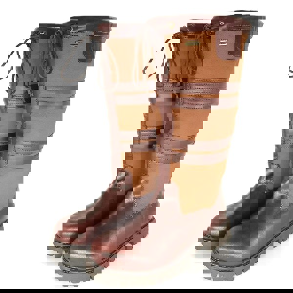 Frank James Burghley Equestrian Leather Country Long Boots Waterproof