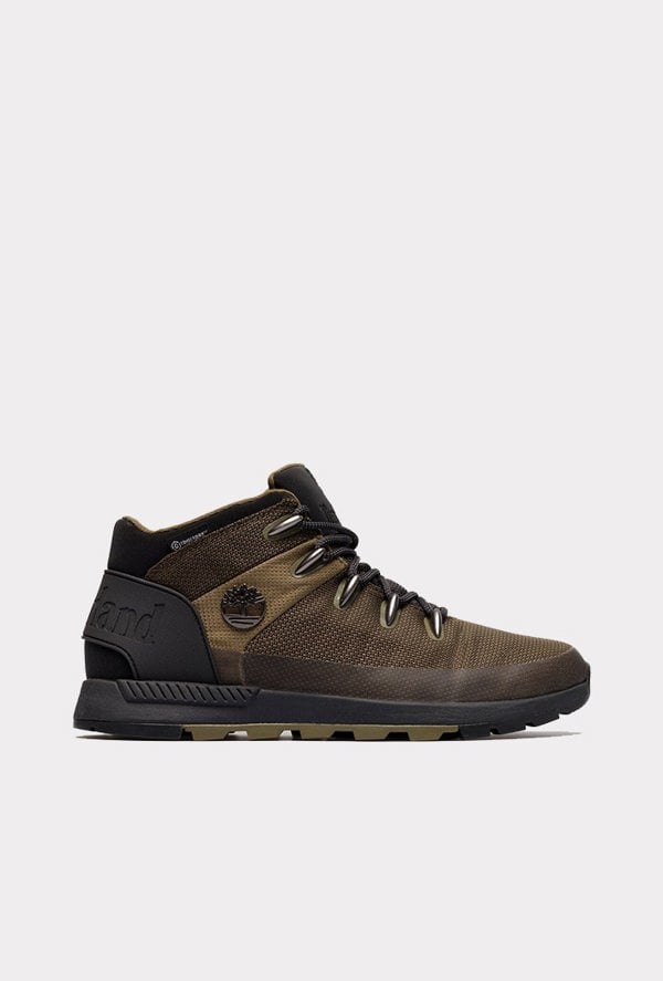 Timberland Men's Sprint Trekker Mid Lace-Up Waterproof Trainers - Brown