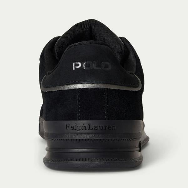 Polo Ralph Lauren Polo Ralph Lauren HRT CT UTILY Mens Court Trainers Black/Black