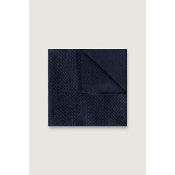 Antique Rogue Navy Textured Pocket Square