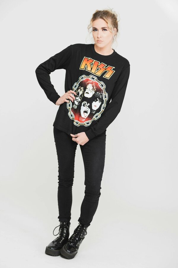 Kiss You Wanted The Best Long Sleeve T Shirt