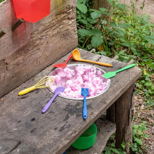 tickit Rainbow Silicone Utensils