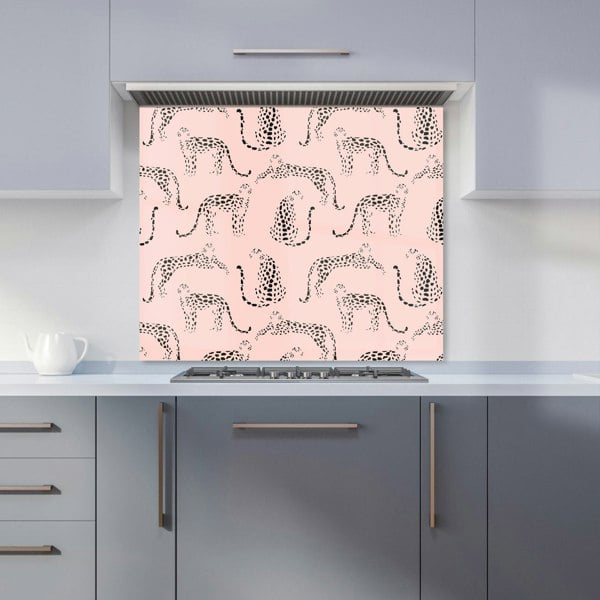 Warren Reed - Designer Abstract Leopard Pattern Kitchen Splashback