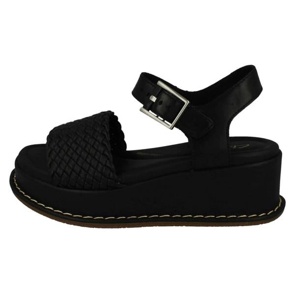 Clarks Ladies Clarks Casual Wedge Heel Sandals Kimmei Bay