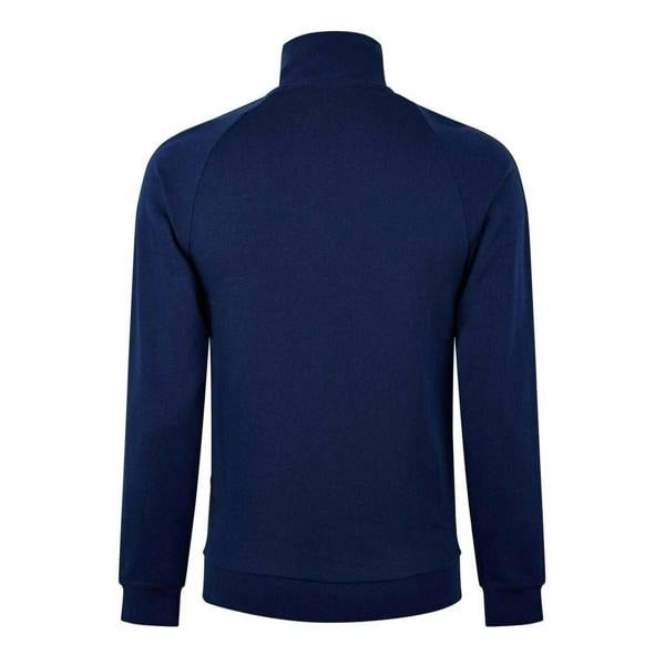 Hugo Boss Mens Regular Raglan Long-Sleeved Sweatshirt - Dark Blue - 