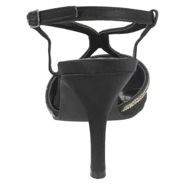 Anne Michelle Ladies Anne Michelle Diamante T-Bar Sandals