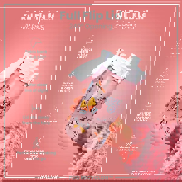 ION8 Leak Proof Kids Water Bottle, Recyclon, Butterflies, 350ml (12oz)