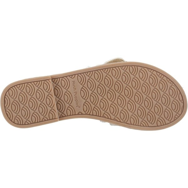 Hush Puppies Hayley Textile Women's Cream Sandals
