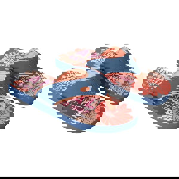 Animal Womens/Ladies Swish Flip Flops - Coral - 