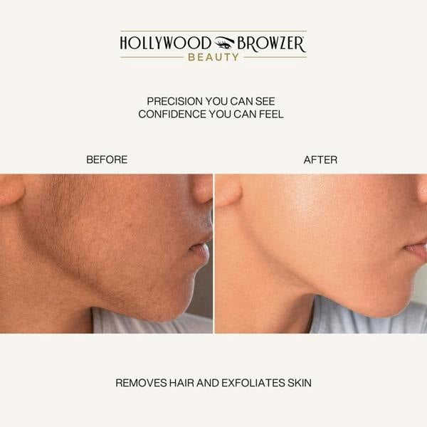 Hollywood Browzer The Pregnancy Safe Dermaplaning Skin Kit Set