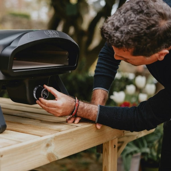 Gino D'Acampo Wooden Pizza Oven Table