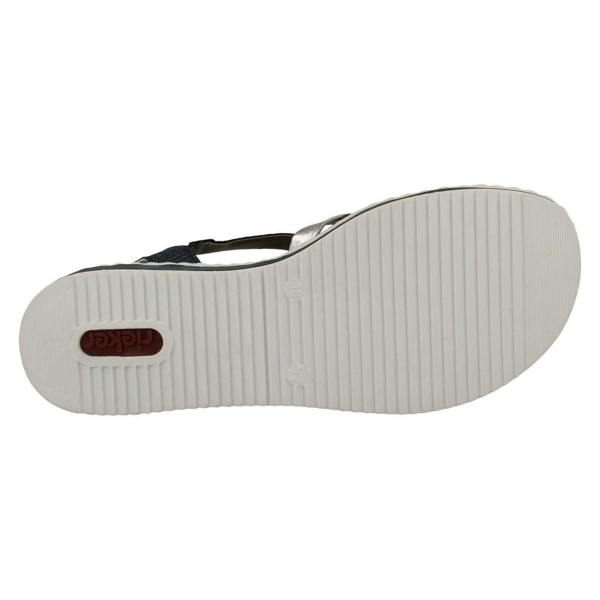 Rieker Ladies Rieker Wedge Heeled Sandals V3663