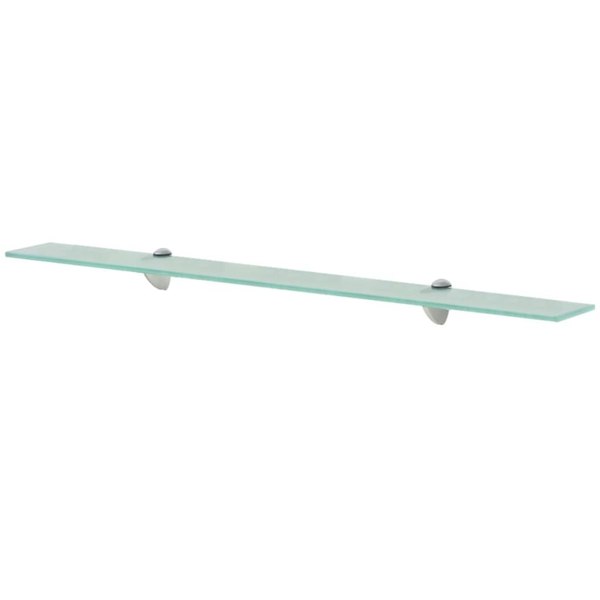 Berkfield Floating Shelf Glass 90x20 cm 8 mm