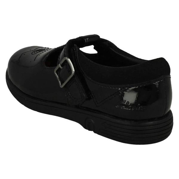 Clarks Girls Clarks T-Bar School Shoes Jazzy Tap K