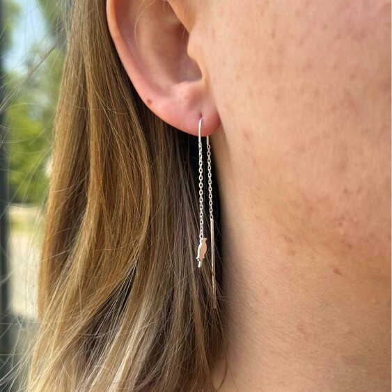 Reeves & Reeves Falling Bird Earrings