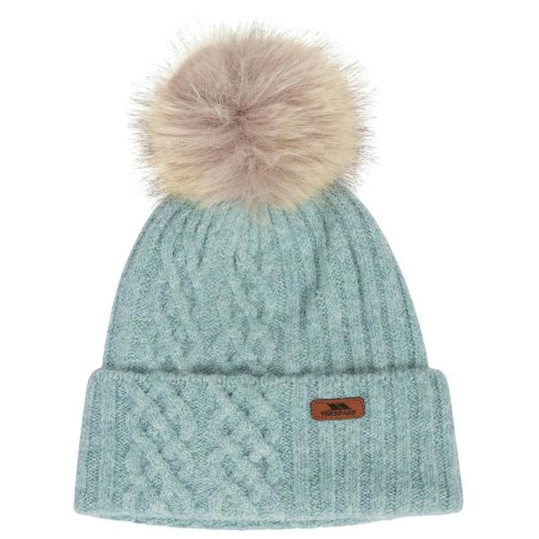 Trespass Womens/Ladies Cedar Knitted Beanie - Dusty Teal - 