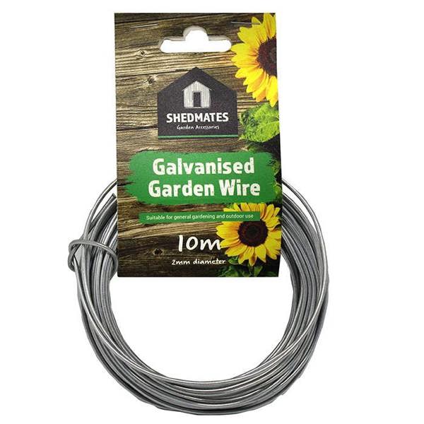 Kingfisher Galvanised Wire 10m X 2mm - One Colour - 