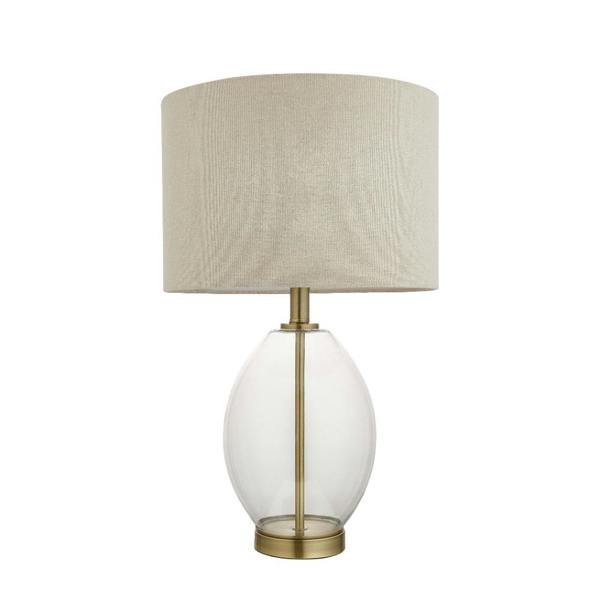 Pagazzi Lighting East Antique Brass Table Lamp