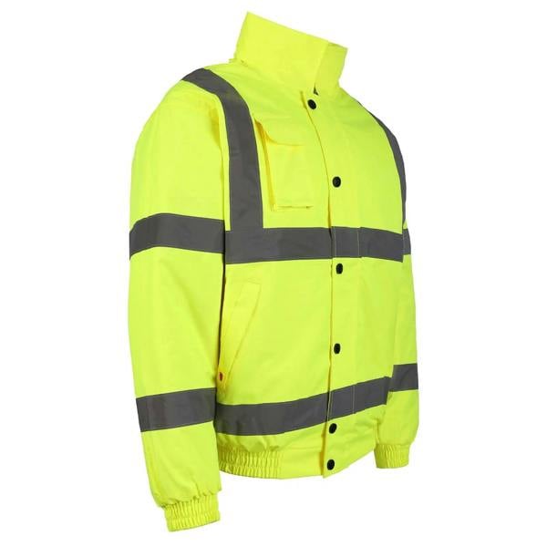 Hi-Vis Bomber Jacket – EN471 Class 3, Waterproof & Quilted Lining - Hi-Vis Trousers