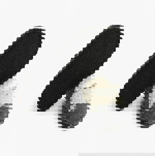 Haflinger LAMBY Womens Slippers Anthracite