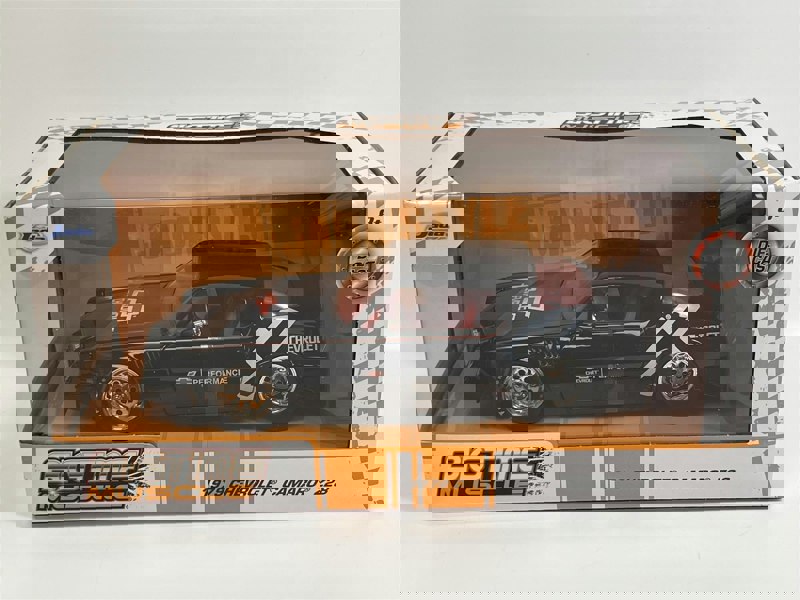 Jada Chevrolet Camaro Z28 1979 Black Big Time Muscle 1:24 Scale Jada 35207