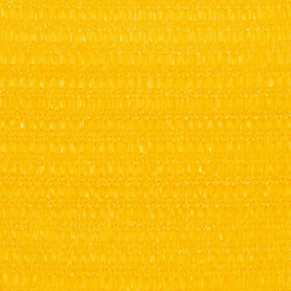 Berkfield Sunshade Sail 160 g/m�__ Yellow 2.5x2.5 m HDPE