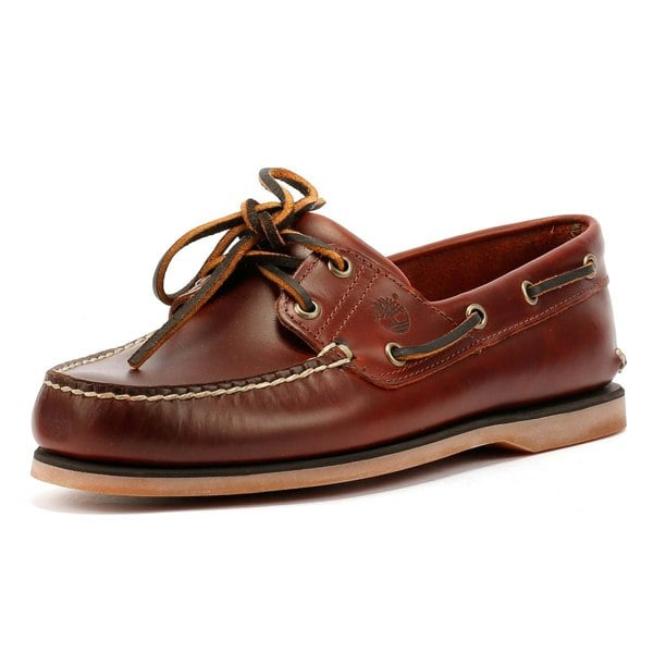 Timberland Classic 2 Eye Men's Boat Shoes - Rootbeer
