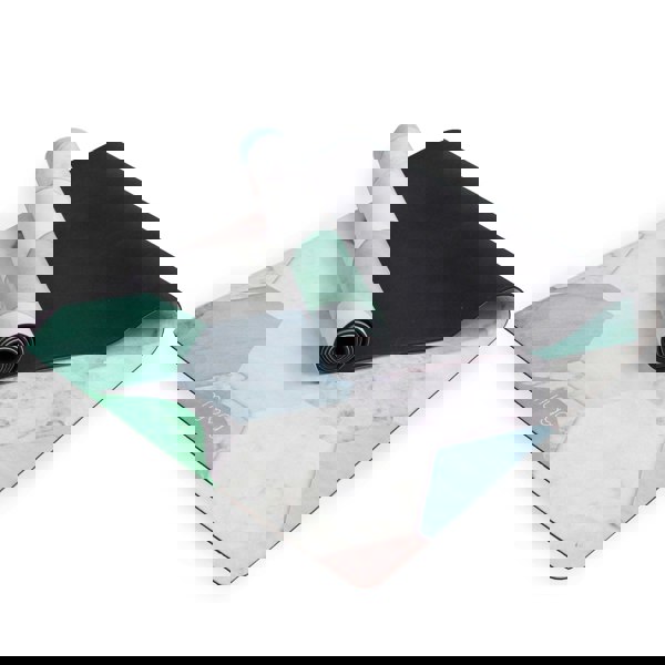 Myga Vegan Suede Yoga Mat – Luxurious Rubber Yoga Mat Available in 6 Stunning Patterns