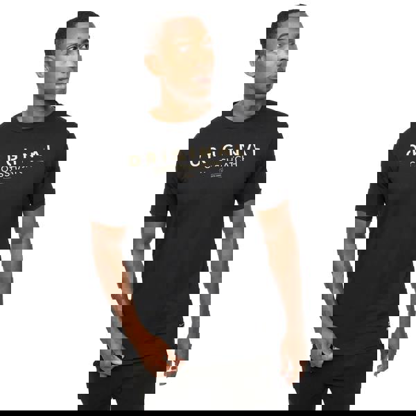 Crosshatch Mens Jamals T-Shirt - Black - 