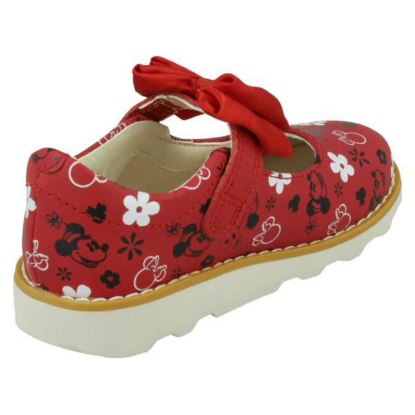 Clarks Girls Clarks Minnie Mouse Design Shoes Crown Bow