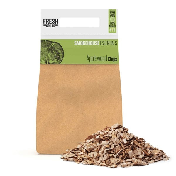 Fresh Grills Portable BBQ with Applewood Wood Chips