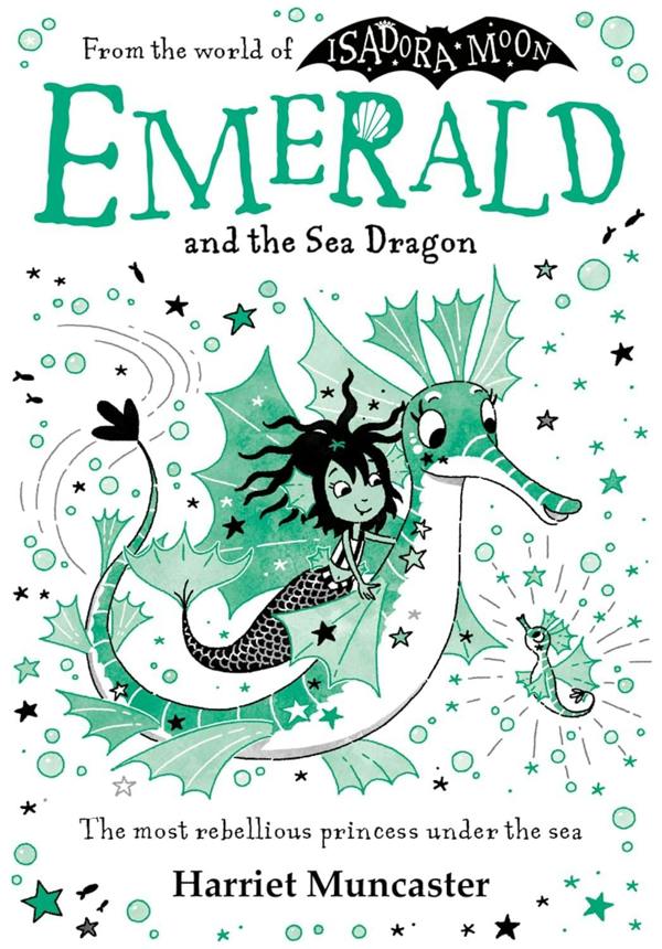 World of Isadora Moon Emerald Series 6 Books Collection Set – (Magic Shell, Lost Treasure, New Arrival, Sea Dragon, Sea Sprites, Runway Royal)