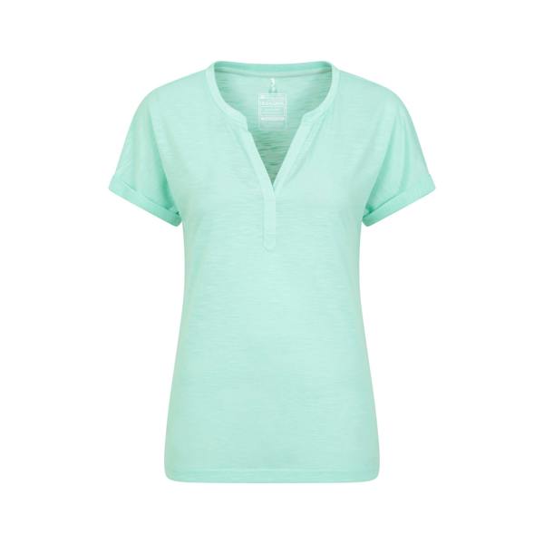 Mountain Warehouse Womens/Ladies Skye Slub Quick Dry T-Shirt - Mint - 