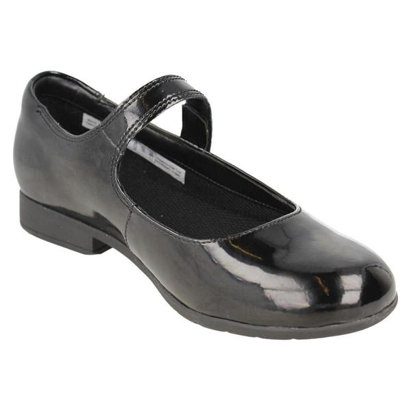 Clarks Girls Clarks Formal/School Shoes Scala Pure